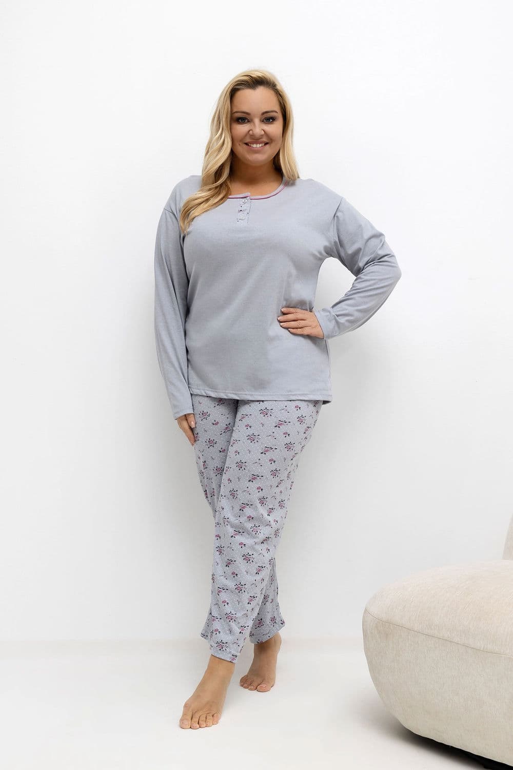 Pigiama Taglie Forti model 221195 Forever Pink