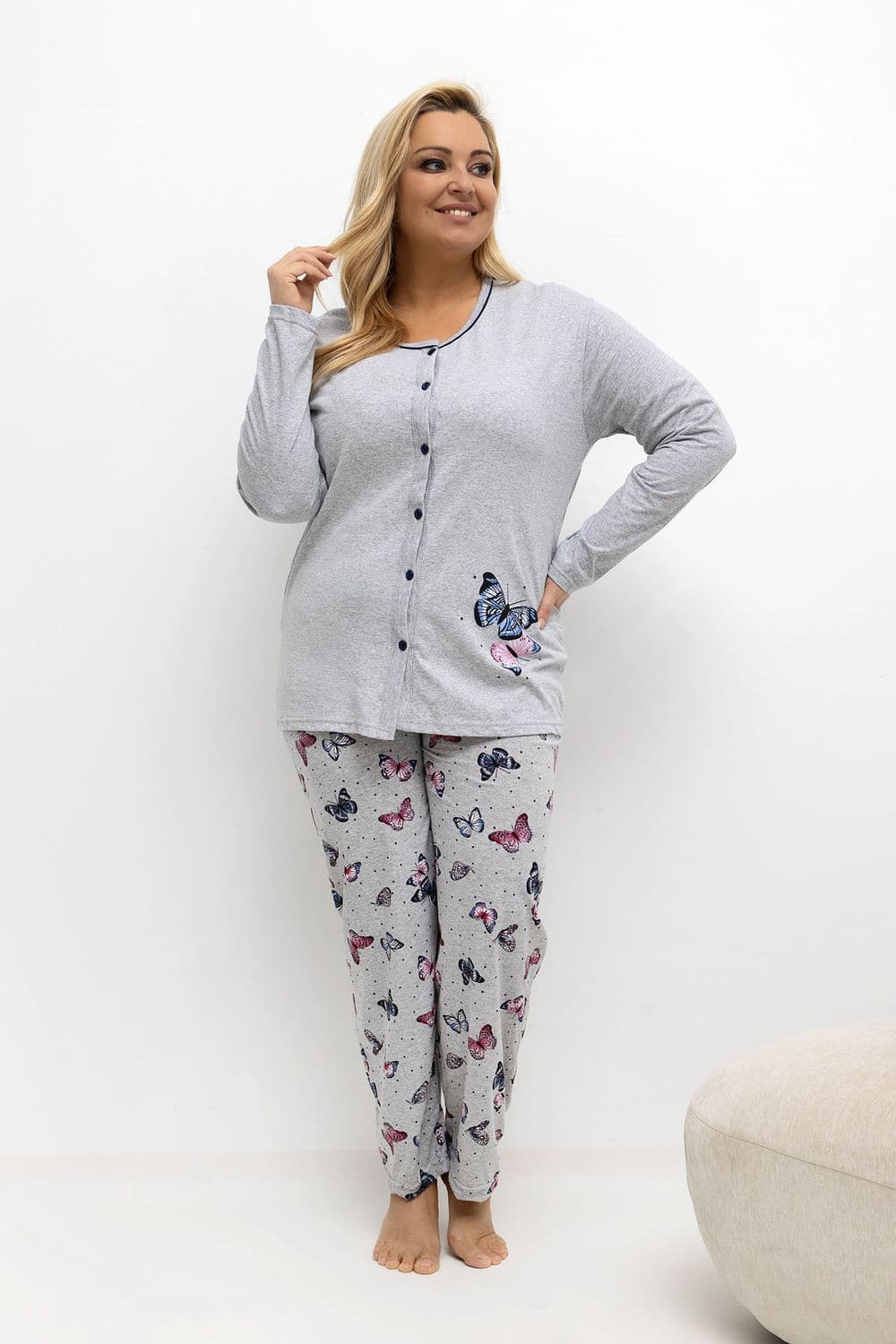 Pigiama Taglie Forti model 221199 Forever Pink