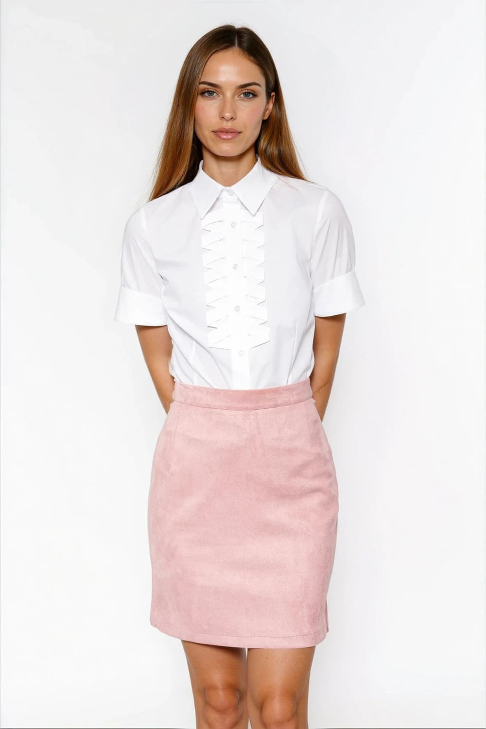 Camicia a manica corta model 221225 Nife