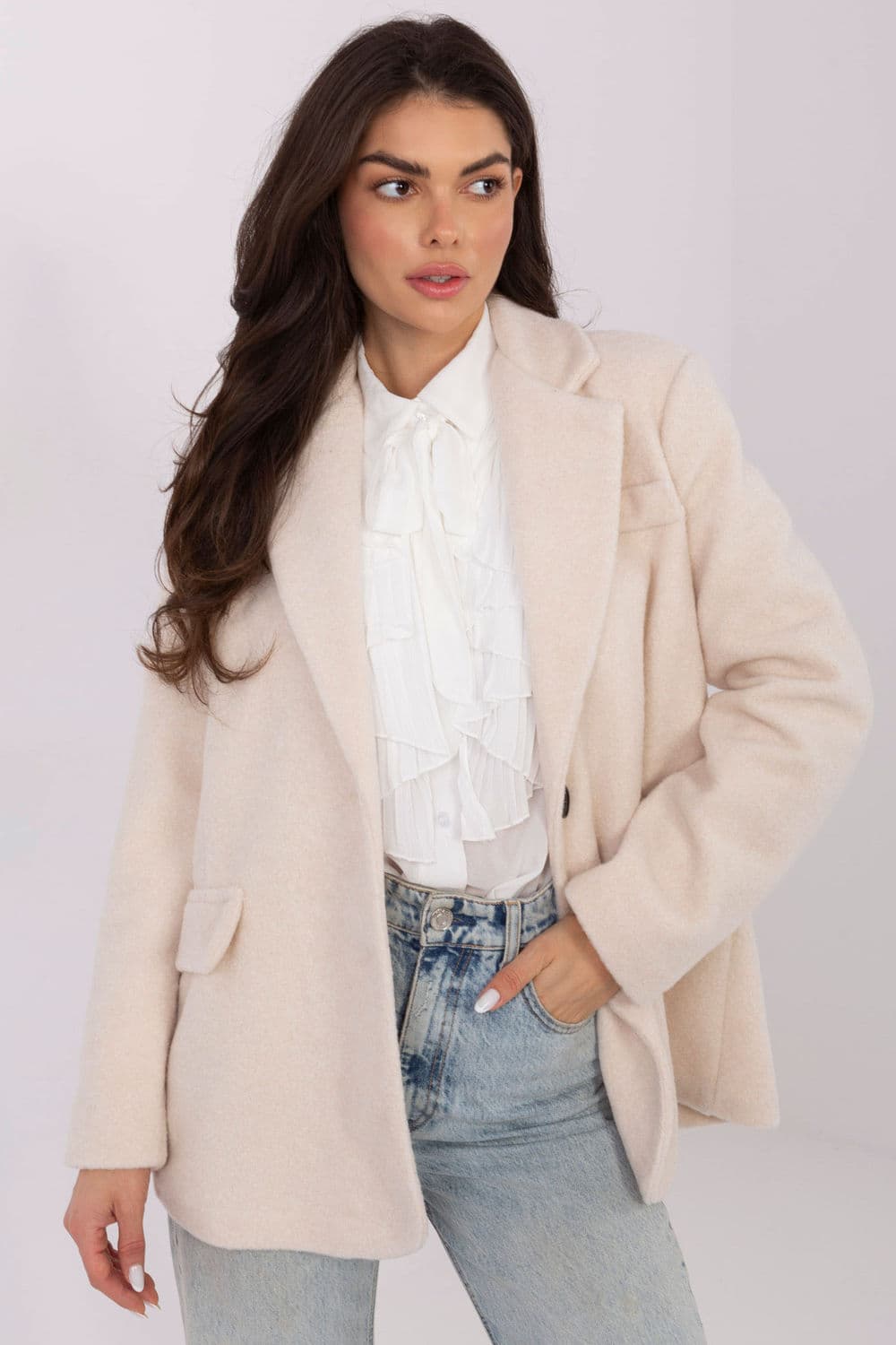 Cappotto model 221290 Rue Paris