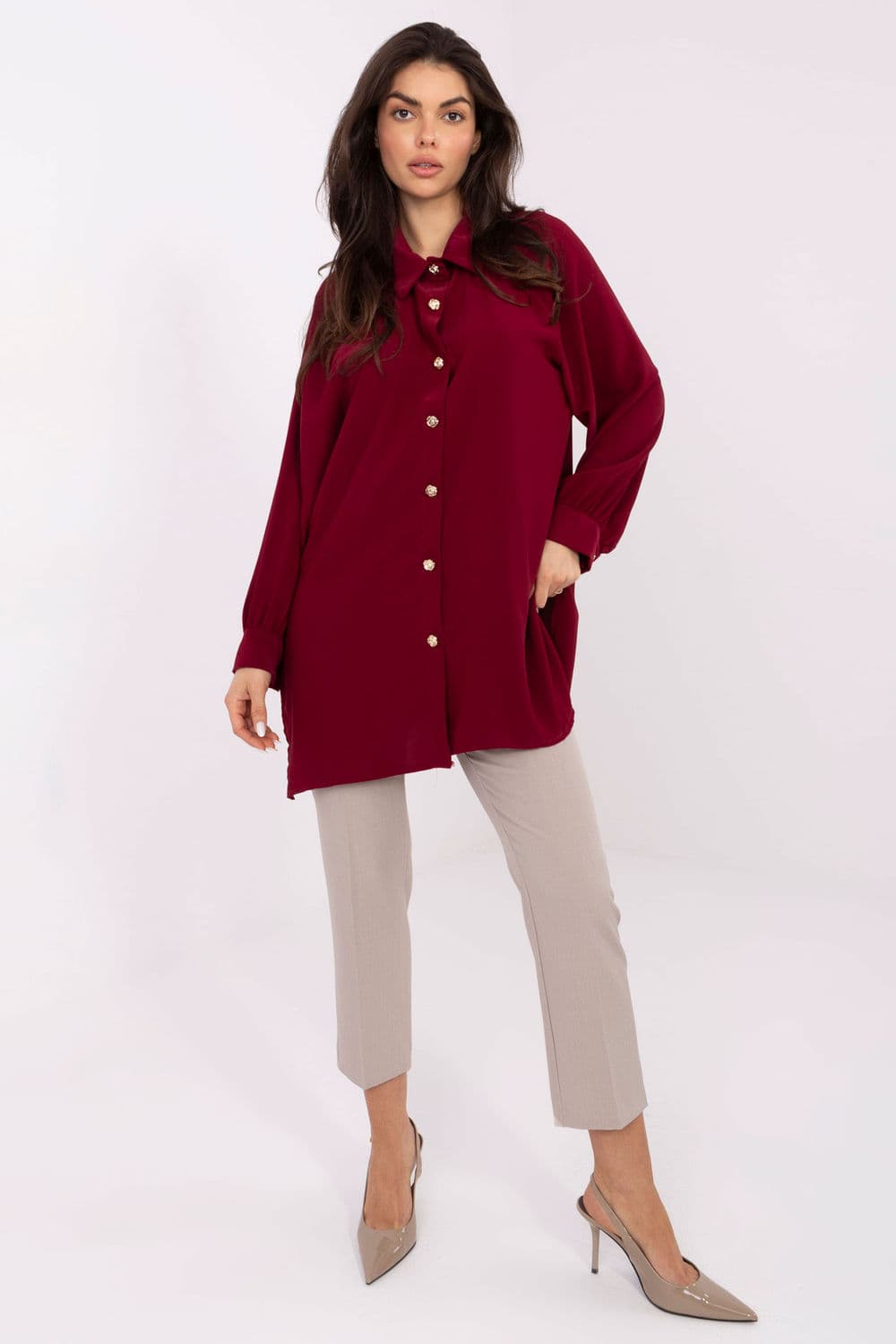 Camicia a manica lunga  model 221398 Factory Price