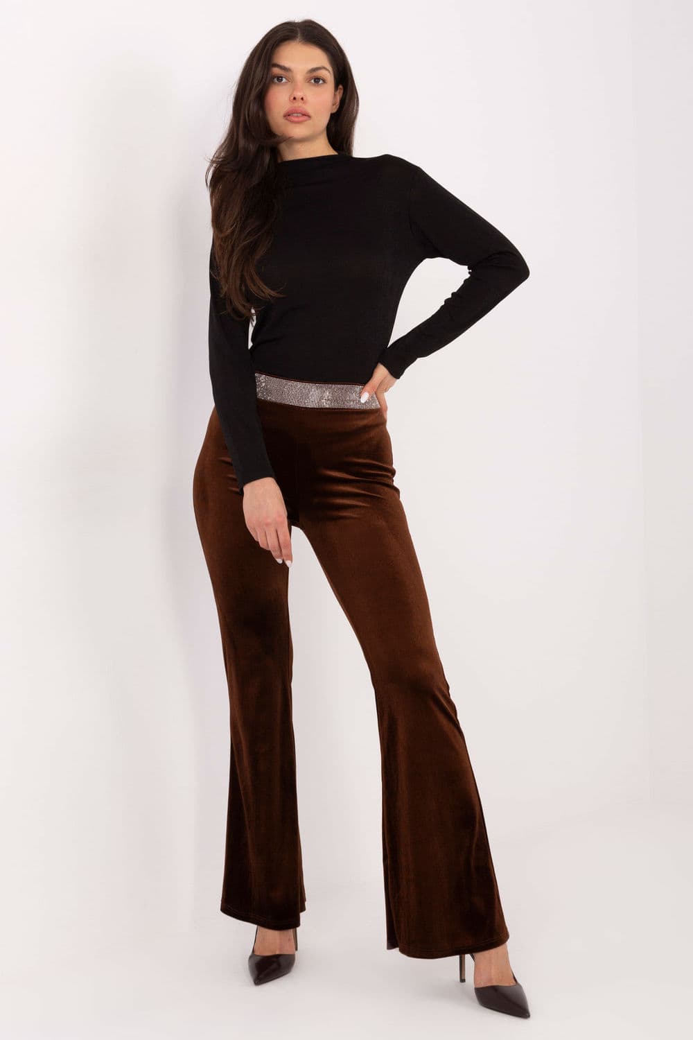 Pantaloni da donna model 221555 Italy Moda