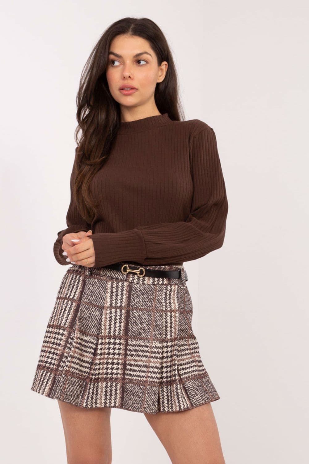 Pantaloni a gonna model 221572 Italy Moda - Miniatura 4