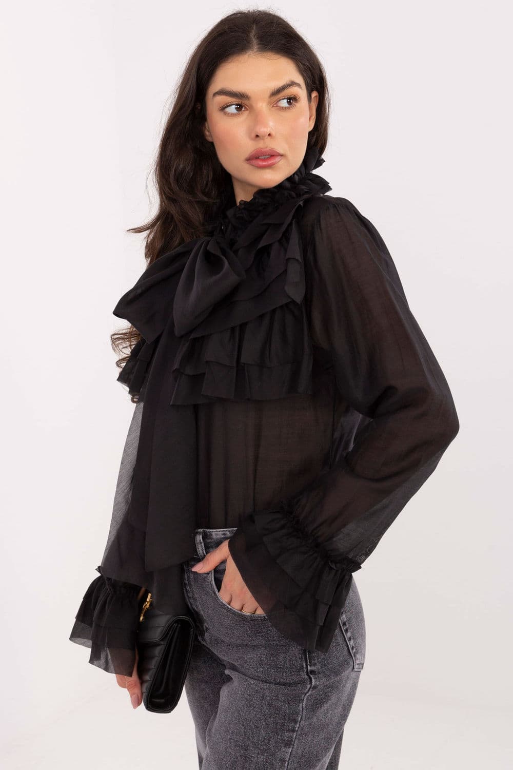 Camicia a manica lunga  model 221877 Factory Price - Miniatura 2
