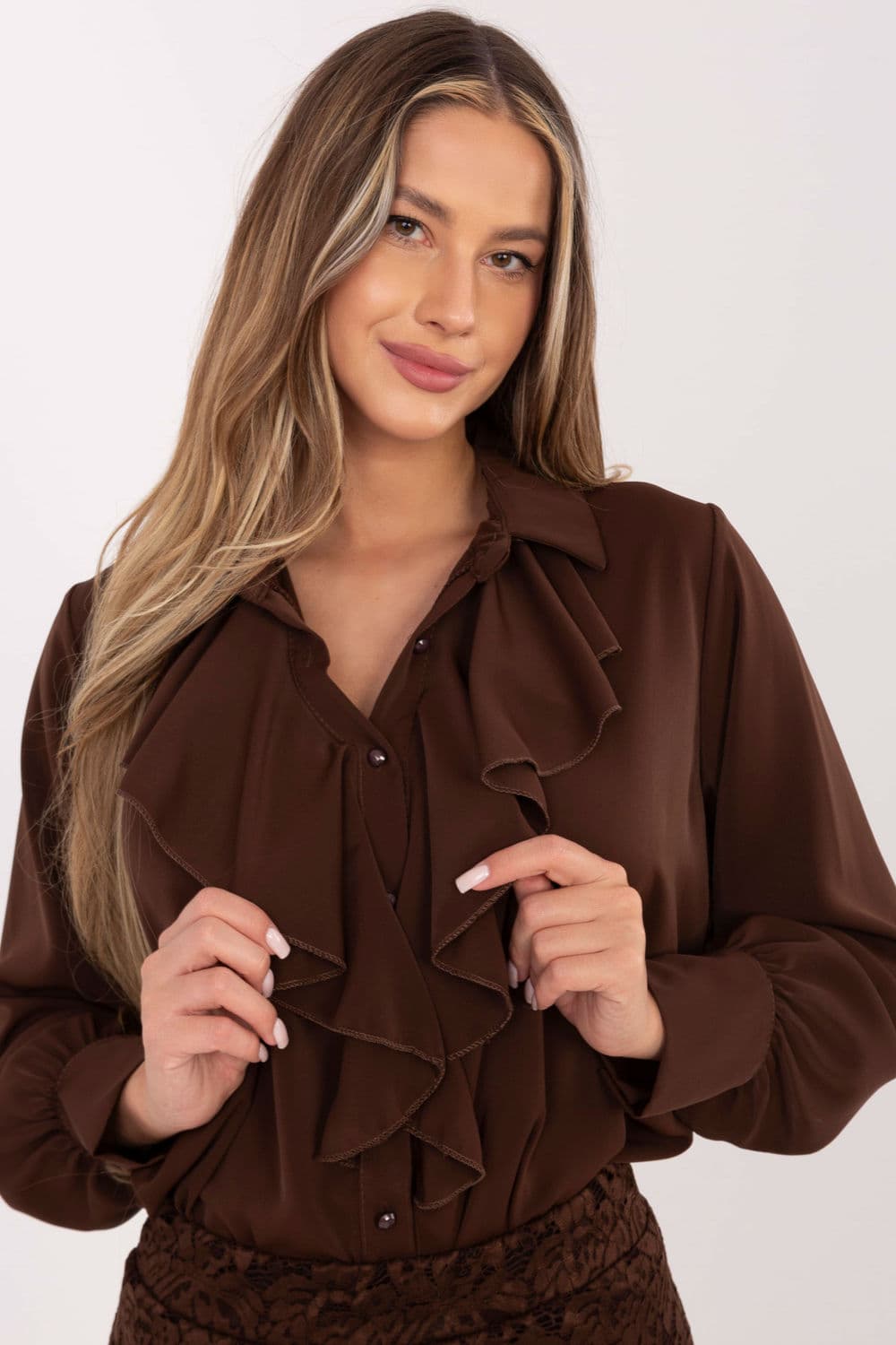 Camicia a manica lunga  model 221885 Factory Price