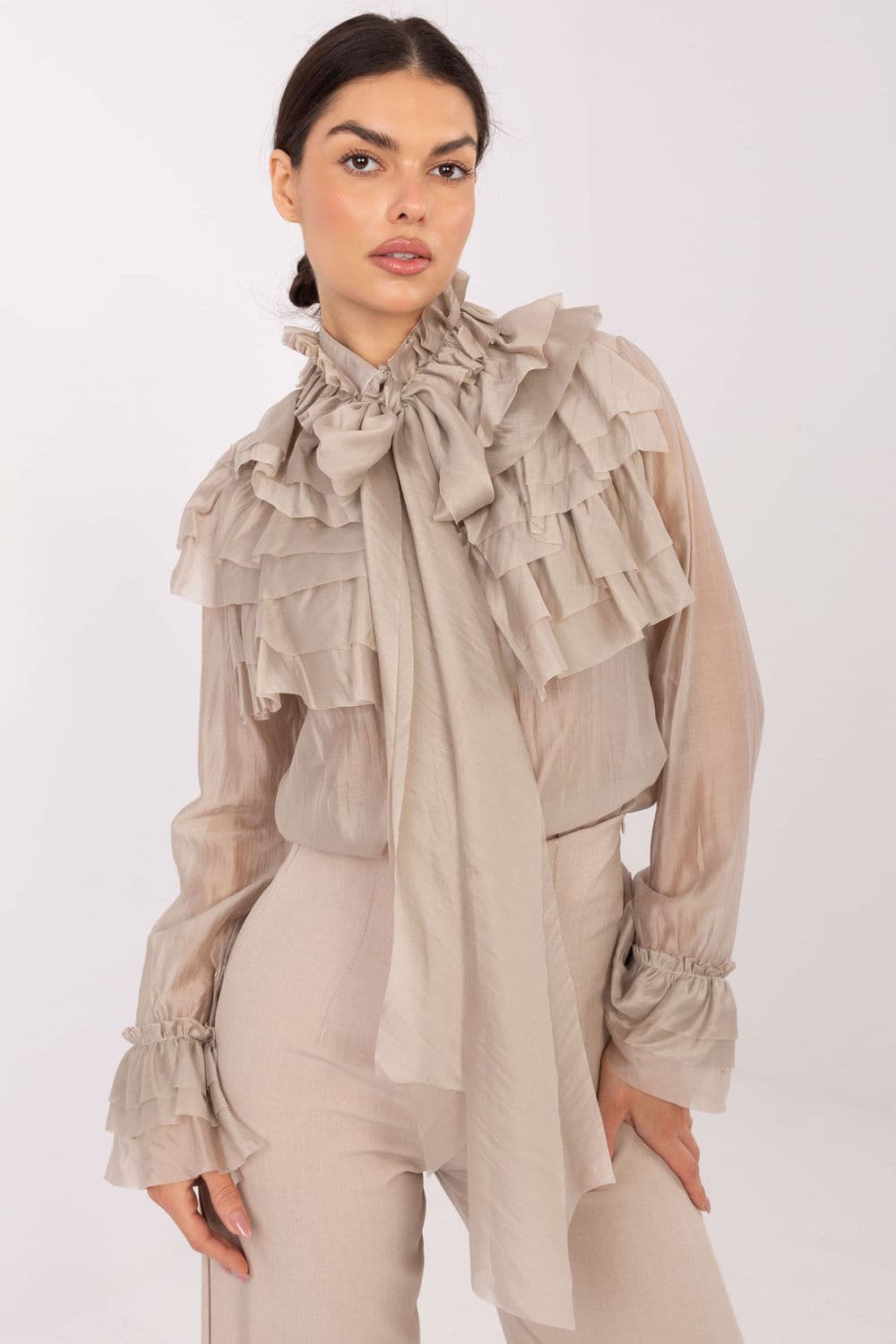 Camicia a manica lunga  model 222081 Factory Price
