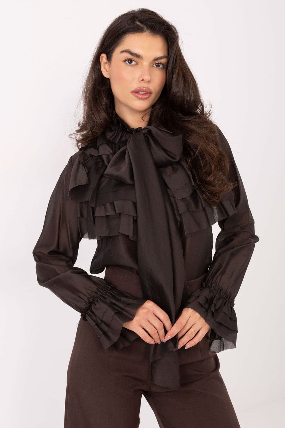Camicia a manica lunga  model 222082 Factory Price