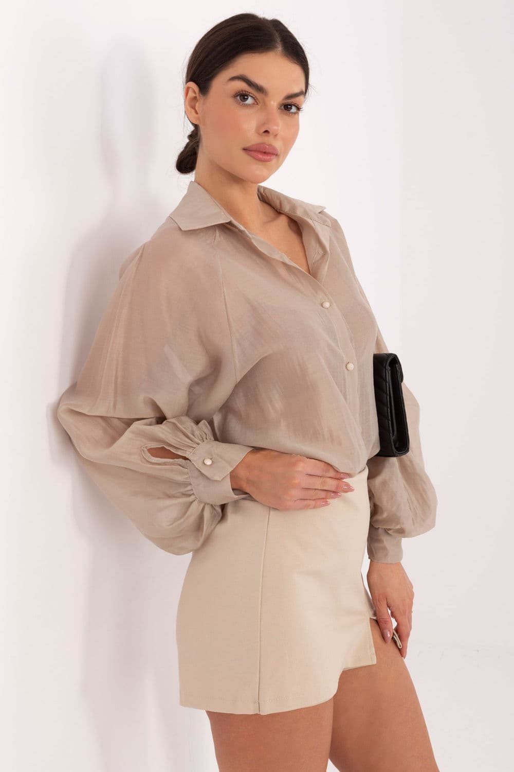 Pantaloni a gonna model 222333 Italy Moda - Miniatura 2