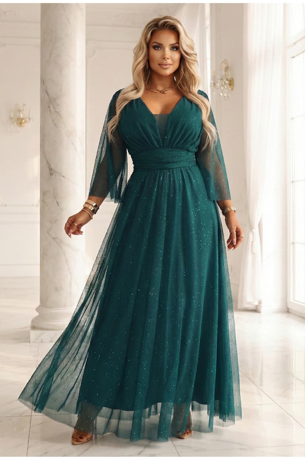 Vestito lungo model 222458 Numoco