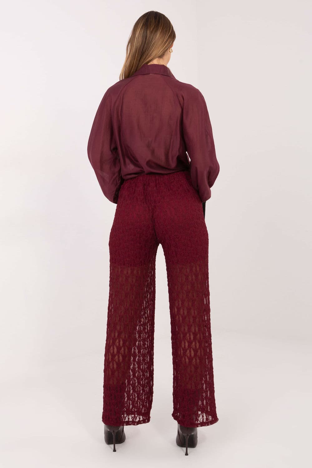 Pantaloni in pizzo model 222597 Italy Moda - Miniatura 3