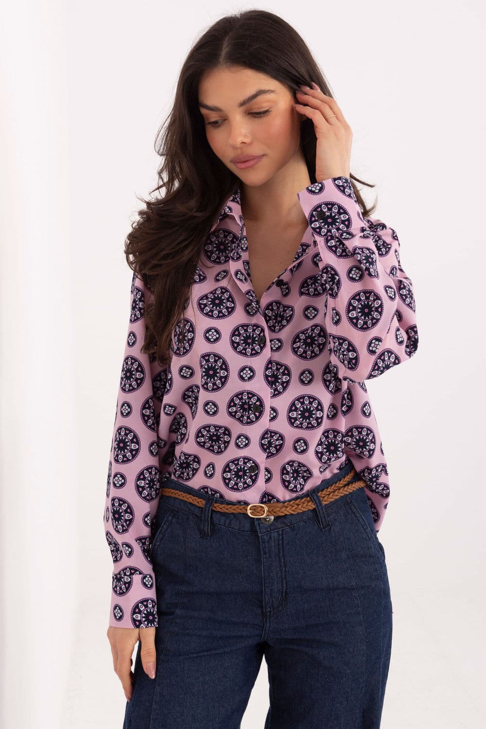 Camicia a manica lunga  model 222840 Lakerta