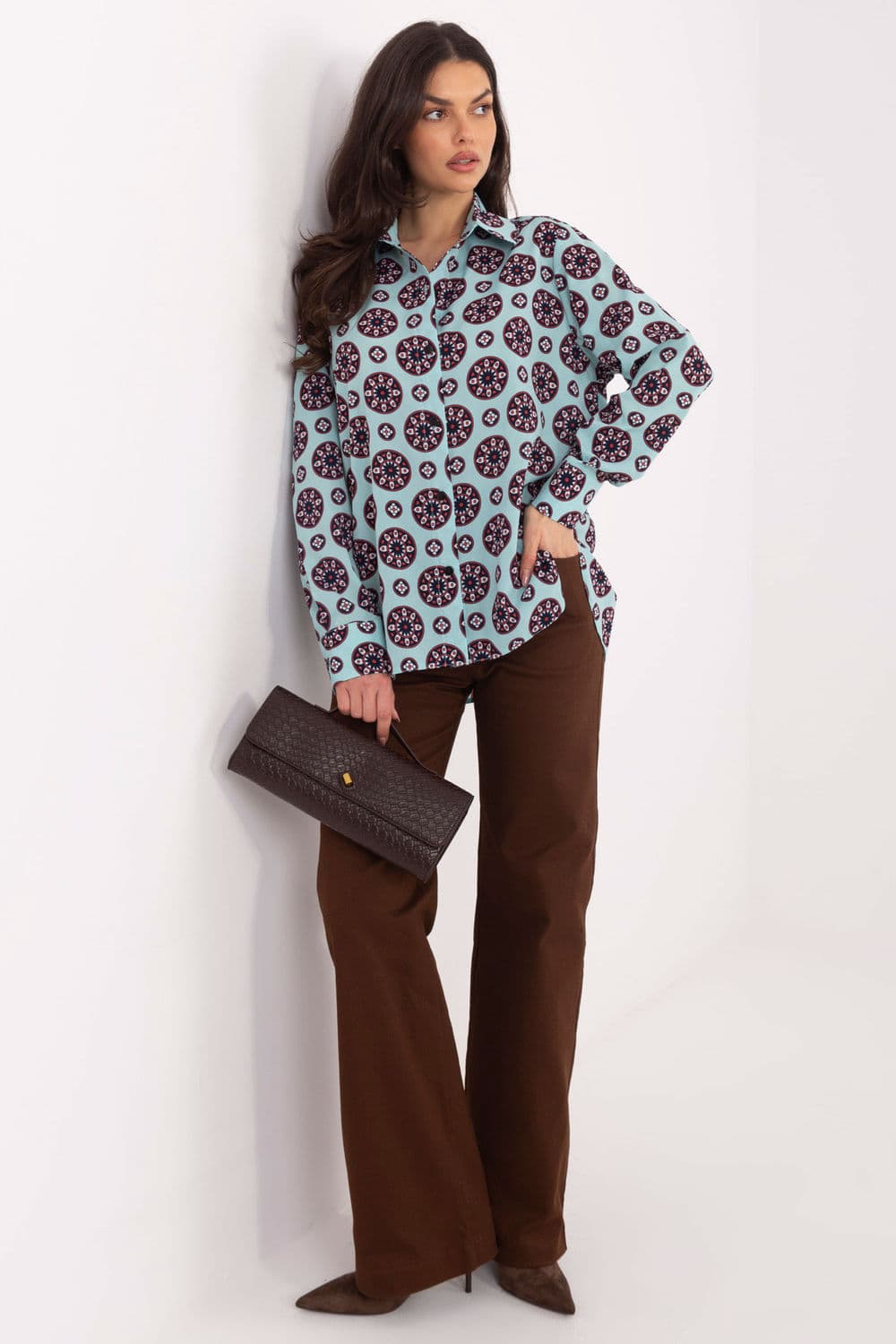 Camicia a manica lunga  model 222842 Lakerta