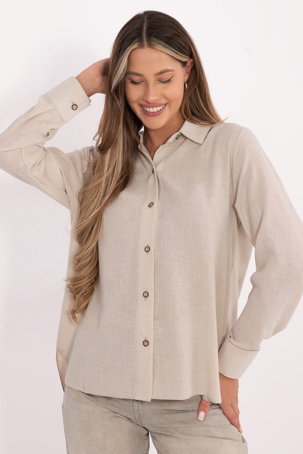 Camicia a manica lunga  model 222853 Lakerta