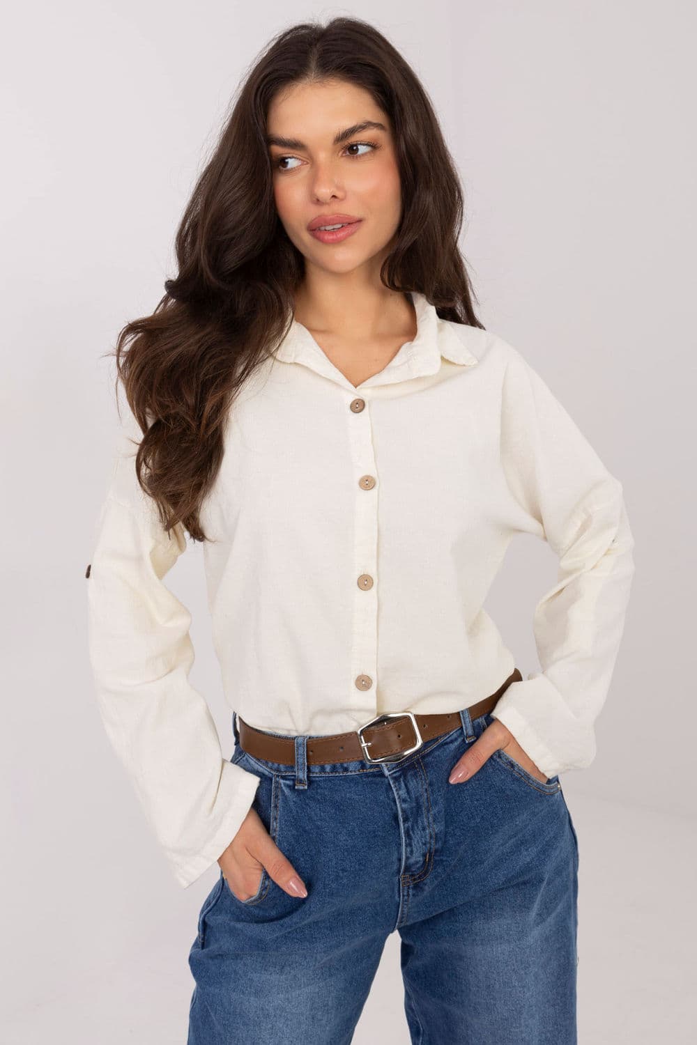Camicia a manica lunga  model 222883 Italy Moda