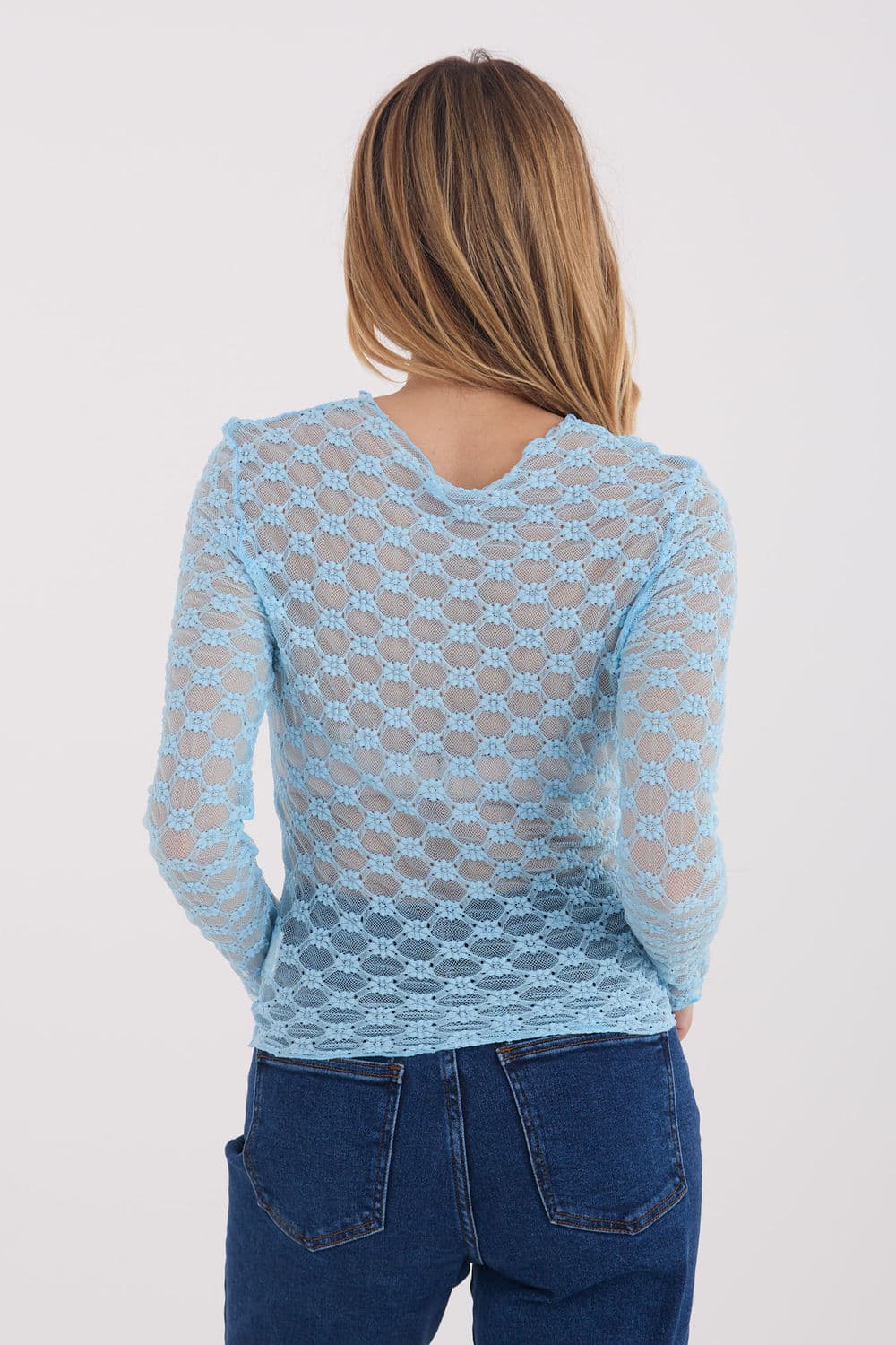 Top in pizzo model 223076 Factory Price - Miniatura 3