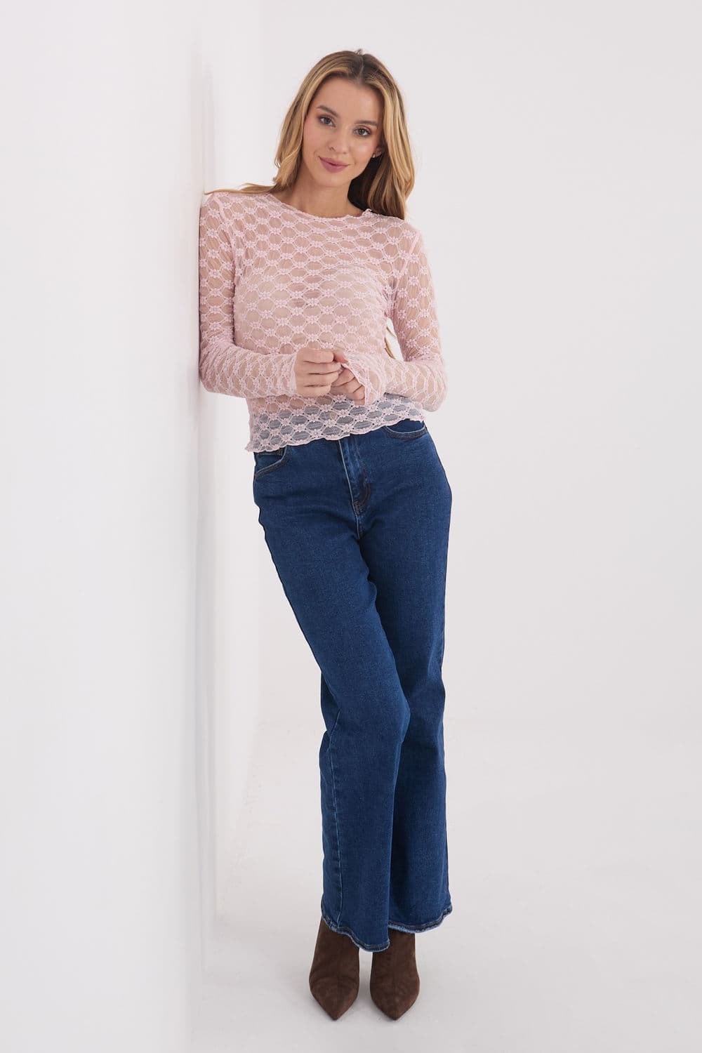 Top in pizzo model 223079 Factory Price - Miniatura 2