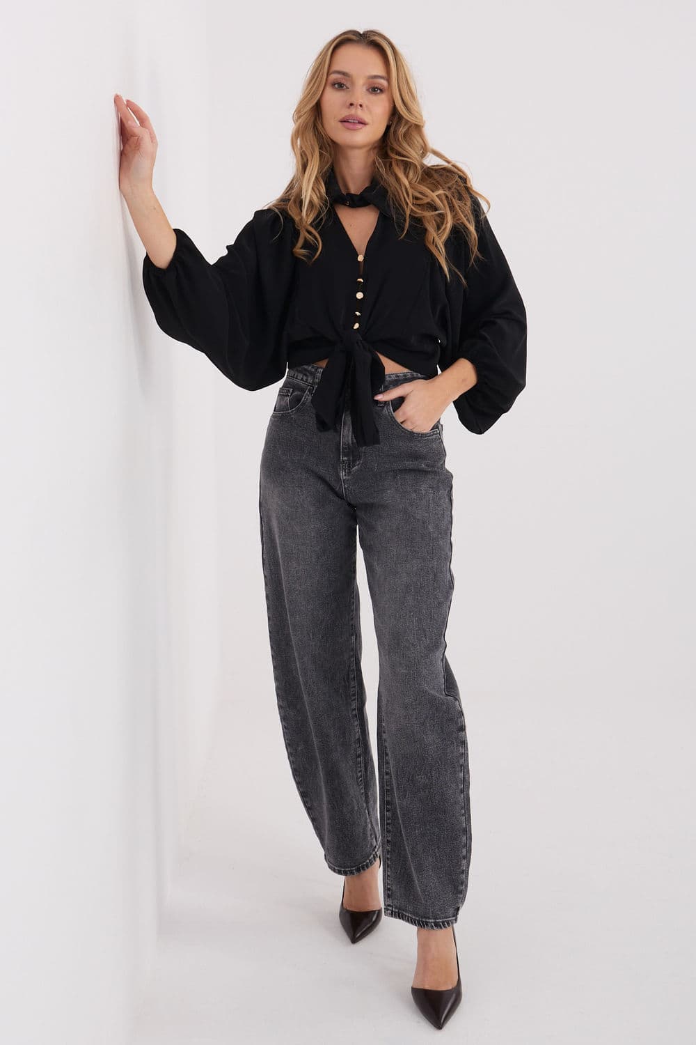 Camicia a manica lunga  model 223170 Italy Moda - Miniatura 2