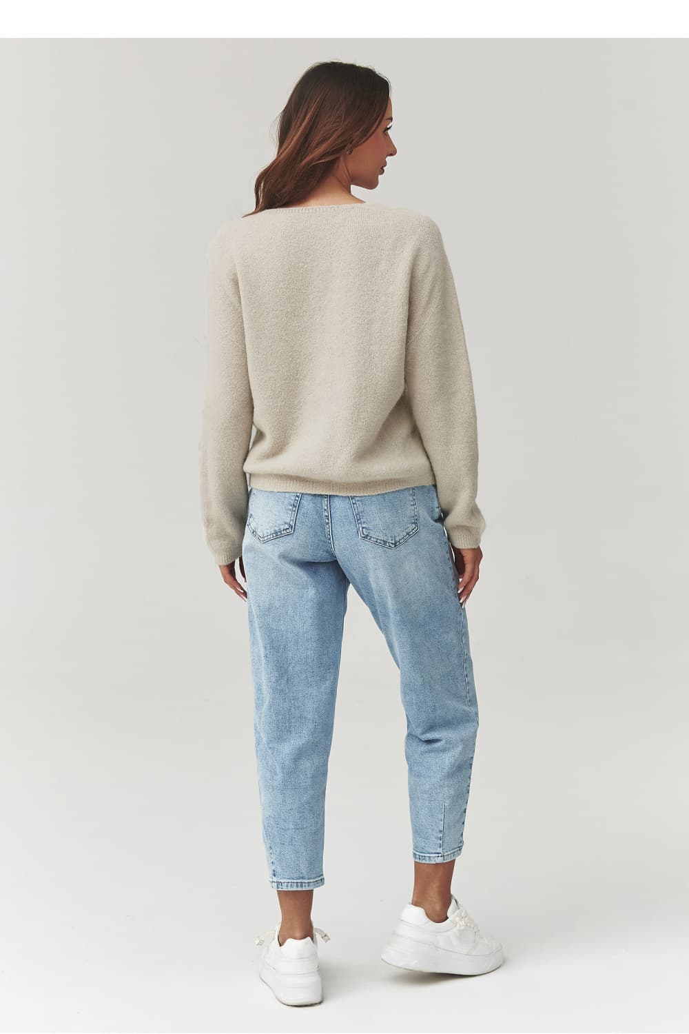 Cardigan model 223258 Makadamia - Miniatura 3