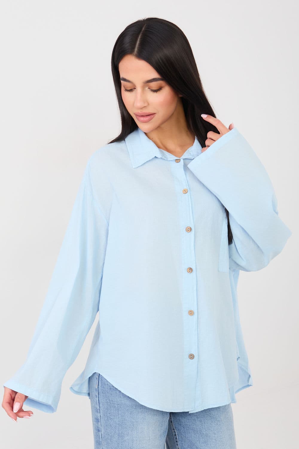 Camicia a manica lunga  model 223315 Factory Price