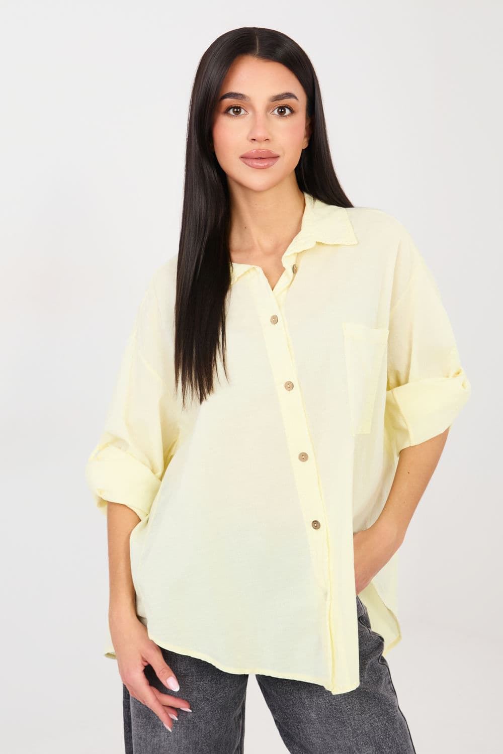 Camicia a manica lunga  model 223316 Factory Price