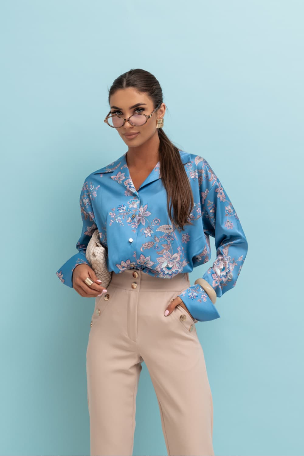 Camicia a manica lunga  model 223529 LaBalancia