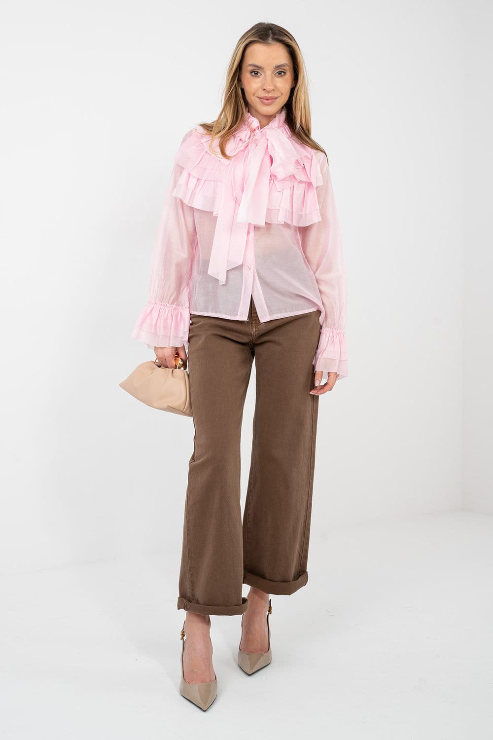 Camicia a manica lunga  model 223741 Factory Price