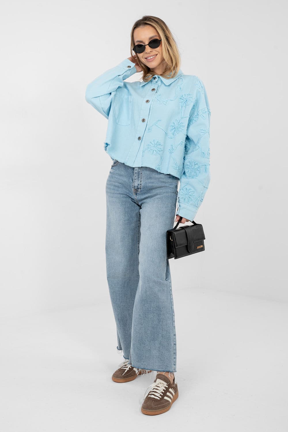 Giacca di jeans model 223793 Rue Paris - Miniatura 2