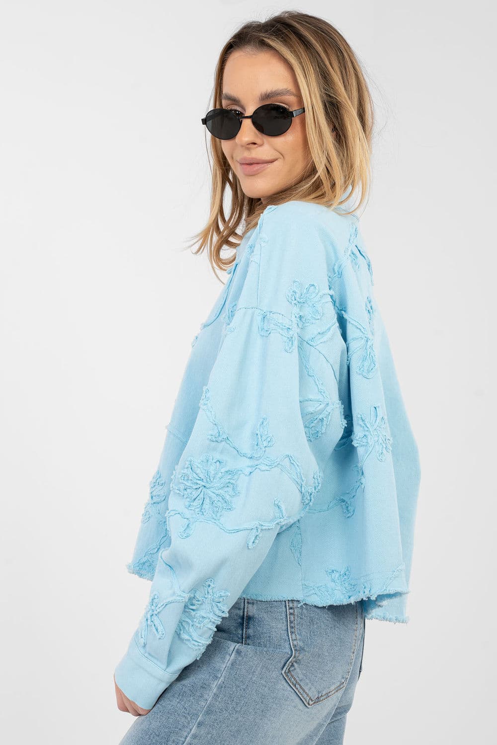 Giacca di jeans model 223793 Rue Paris - Miniatura 3