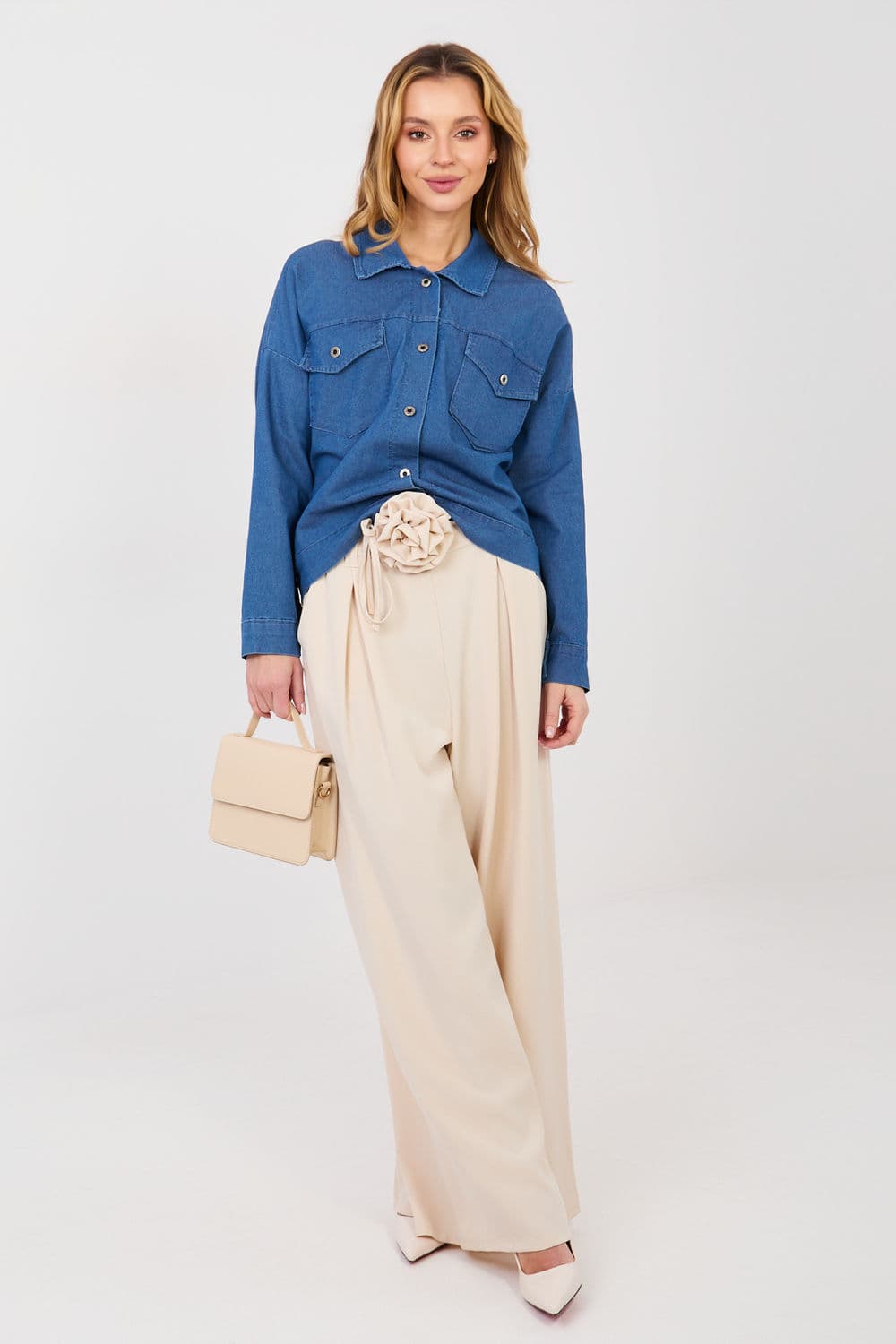 Giacca di jeans model 223822 Rue Paris - Miniatura 2