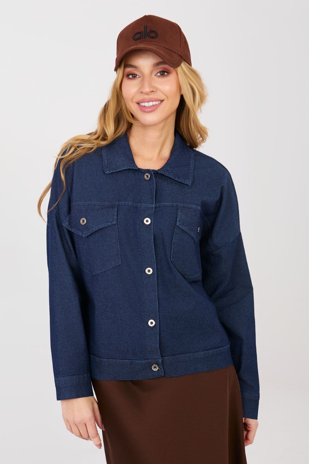 Giacca di jeans model 223821 Rue Paris - Miniatura 4