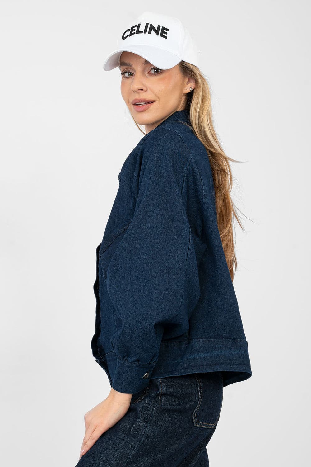 Giacca di jeans model 223952 Rue Paris - Miniatura 3