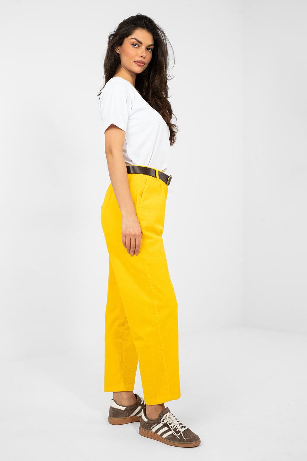 Pantaloni in velluto model 224052 Italy Moda - Miniatura 2