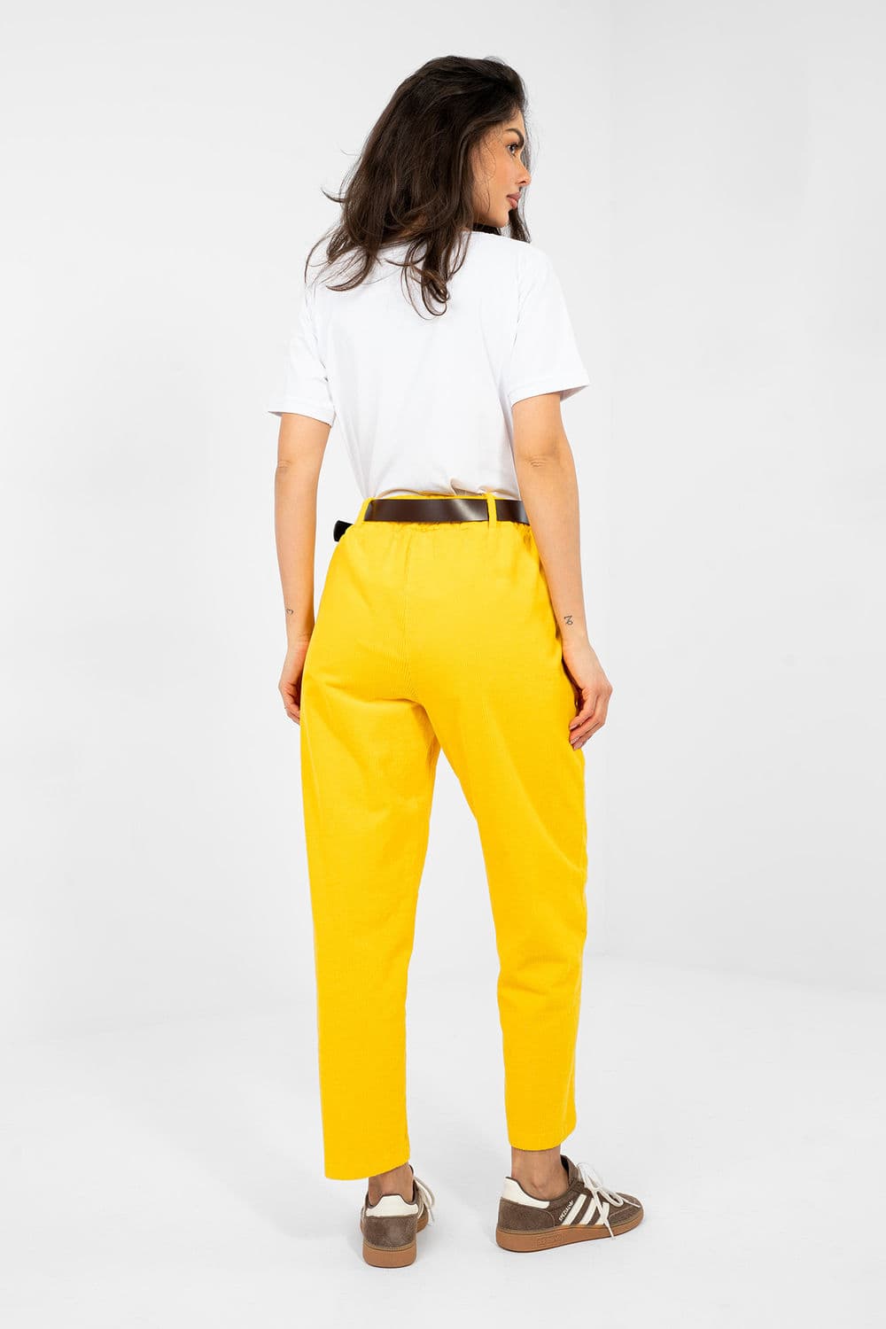 Pantaloni in velluto model 224052 Italy Moda - Miniatura 3