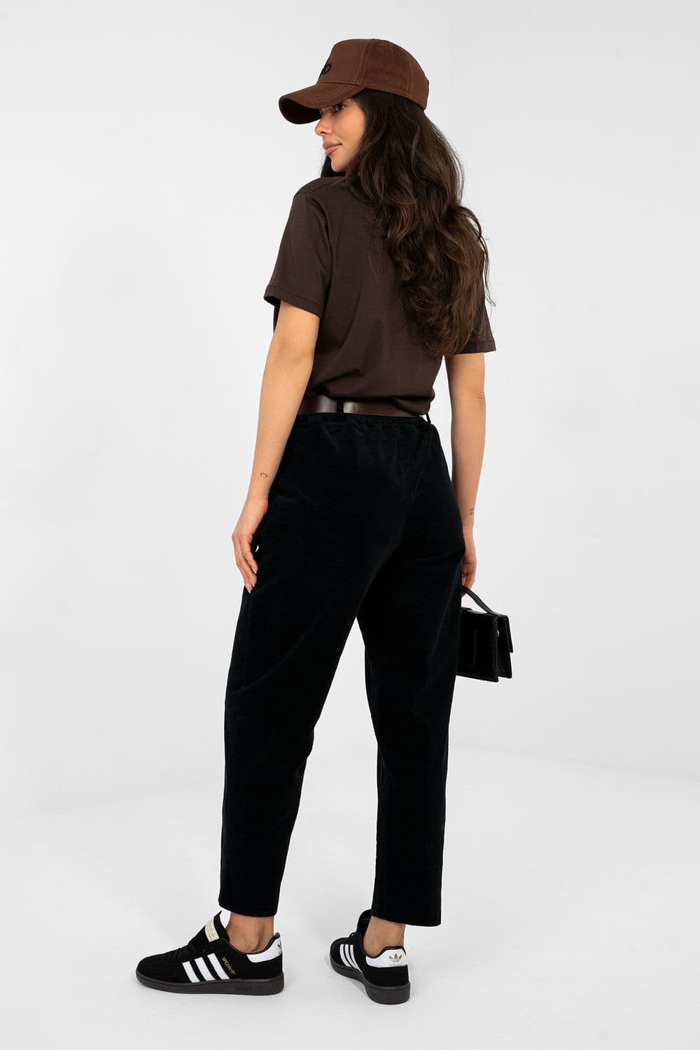 Pantaloni in velluto model 224056 Italy Moda - Miniatura 3