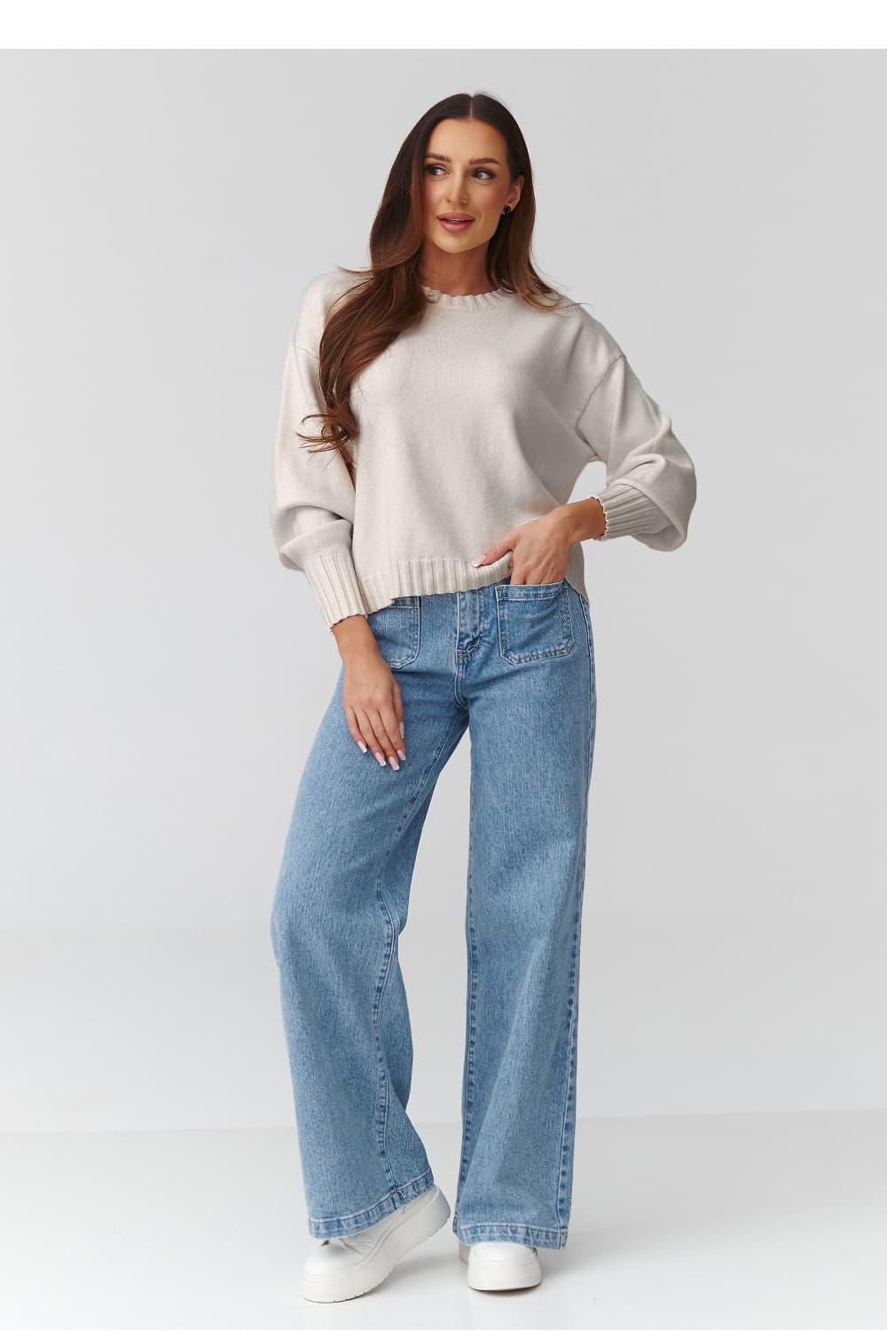 Maglione model 224108 Makadamia - Miniatura 2