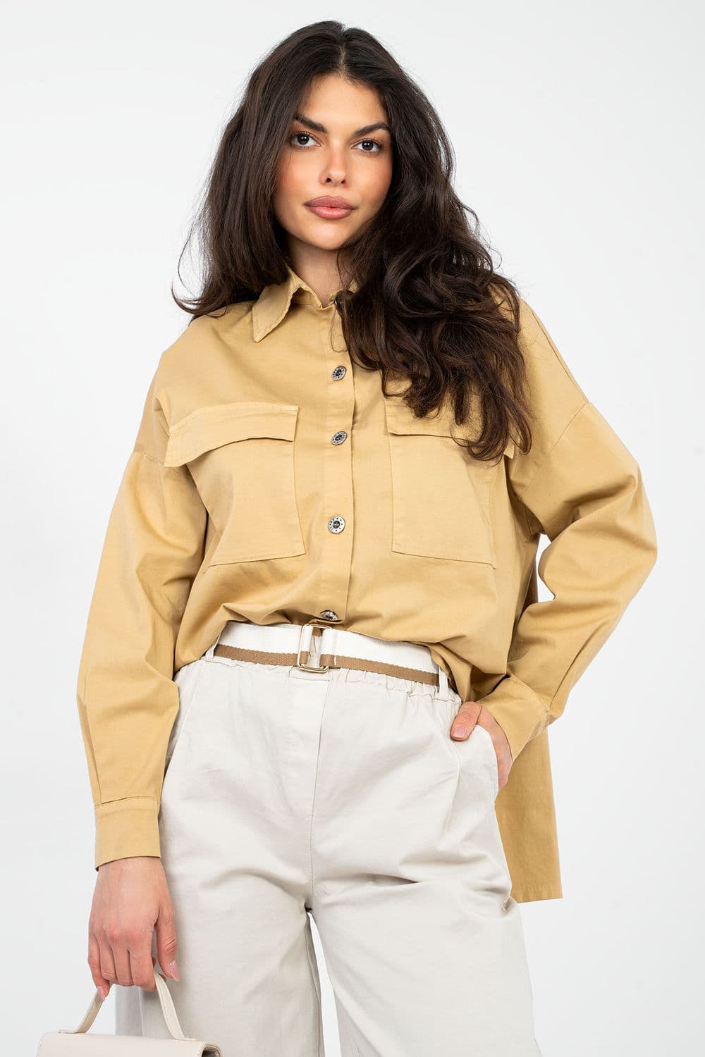 Camicia a manica lunga  model 224200 Italy Moda