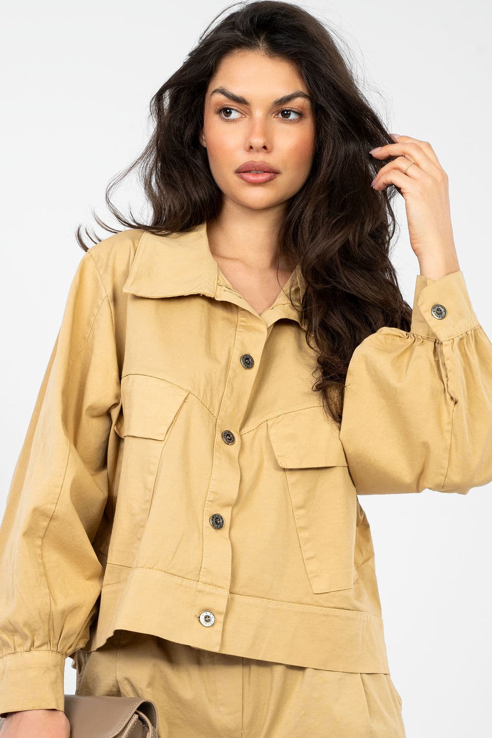 Camicia a manica lunga  model 224290 Rue Paris - Miniatura 4