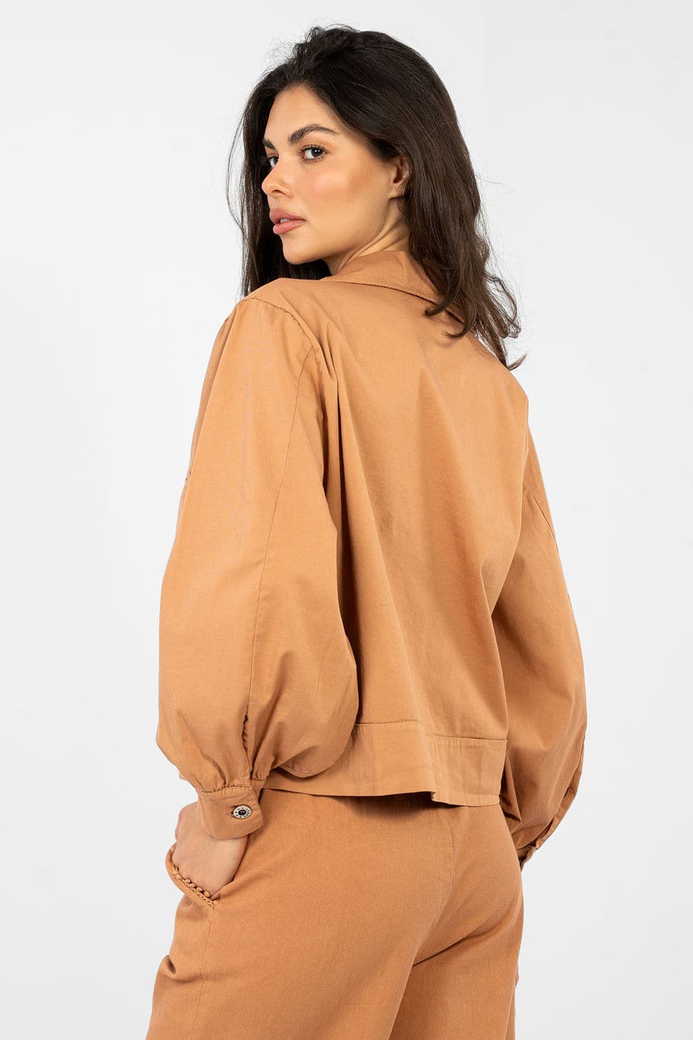 Camicia a manica lunga  model 224292 Rue Paris - Miniatura 3