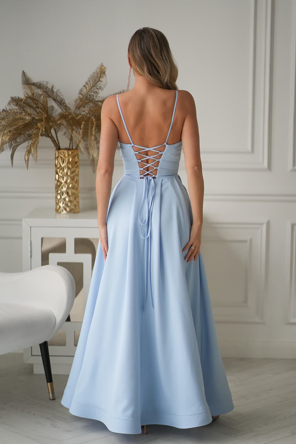 Vestito lungo model 224298 Bicotone - Miniatura 3