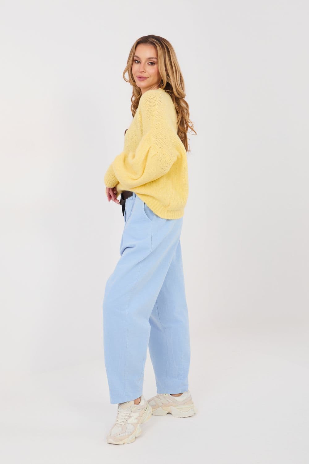 Pantaloni in velluto model 224381 Italy Moda - Miniatura 3