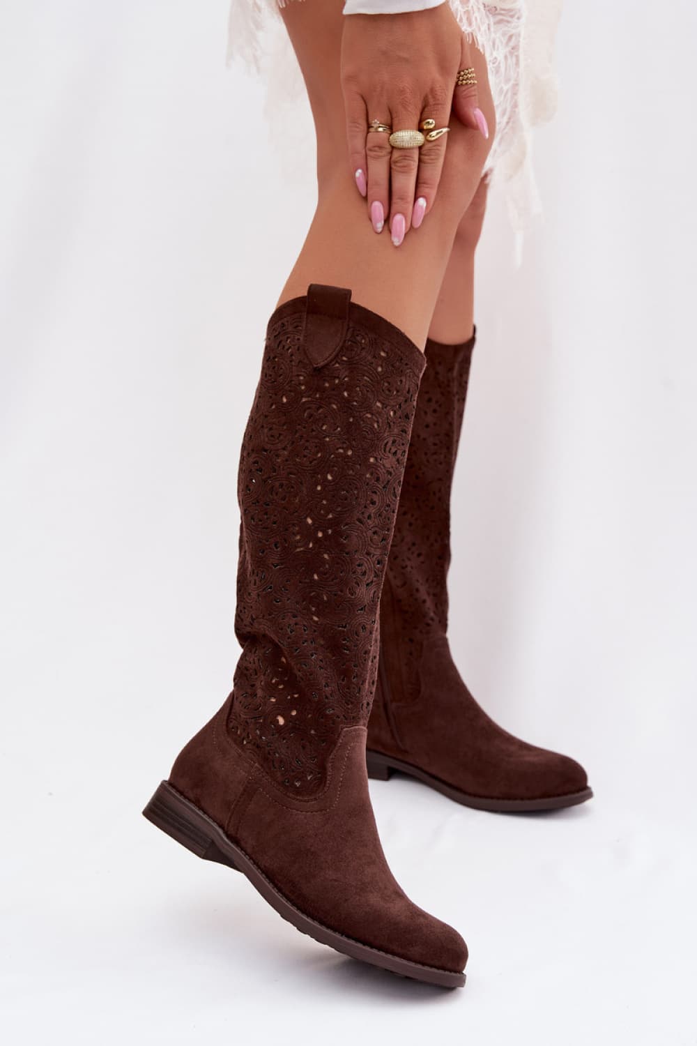 Stivali openwork model 224441 Step in style