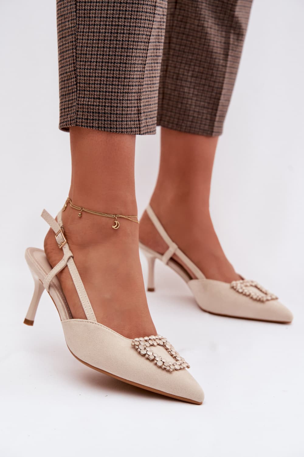 Sandali con tacco model 224466 Step in style