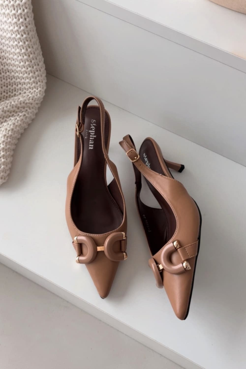Sandali con tacco model 224500 Step in style