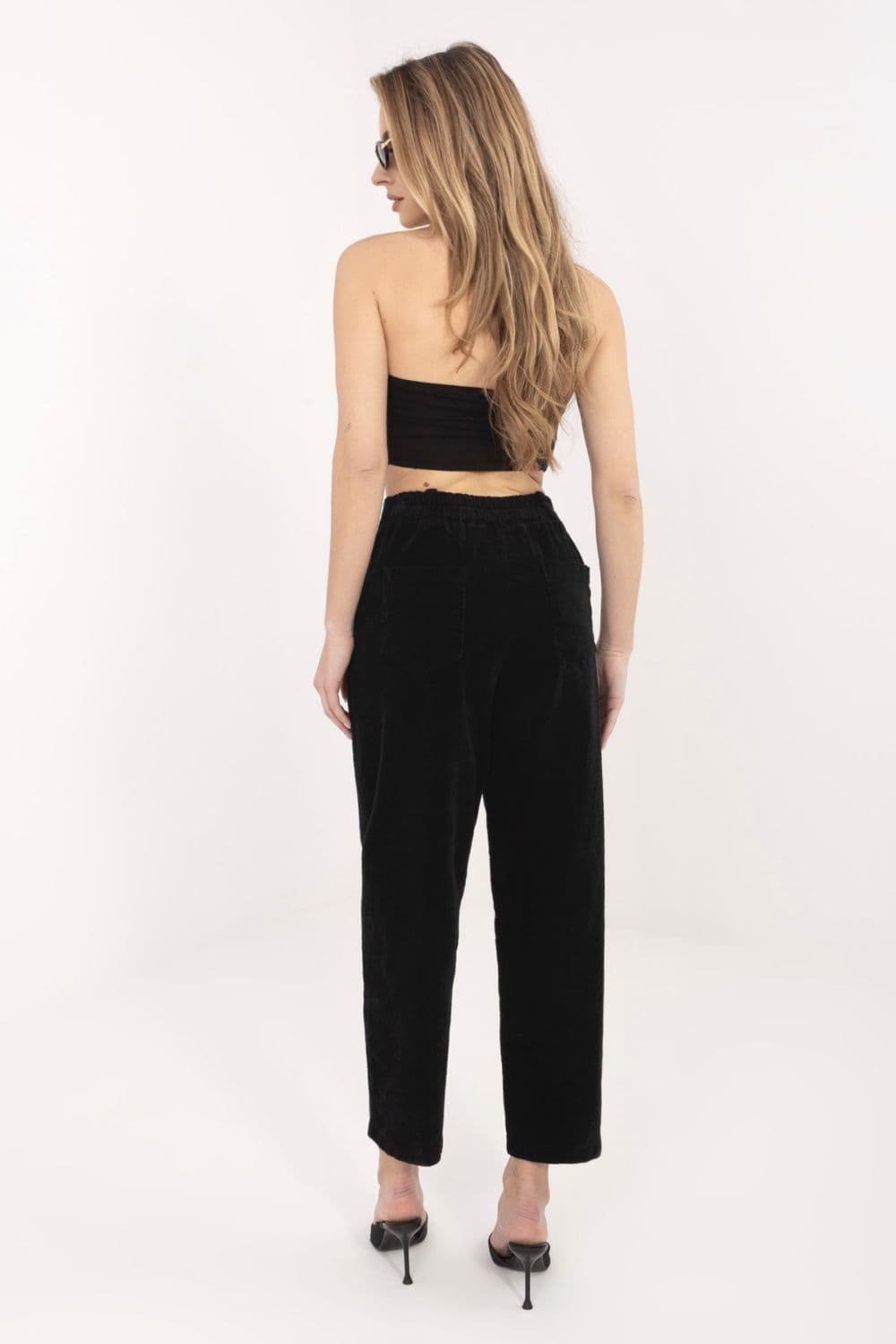 Pantaloni in velluto model 225001 Rue Paris - Miniatura 3
