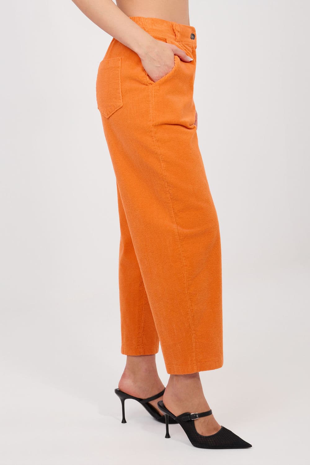Pantaloni in velluto model 225084 Rue Paris - Miniatura 3