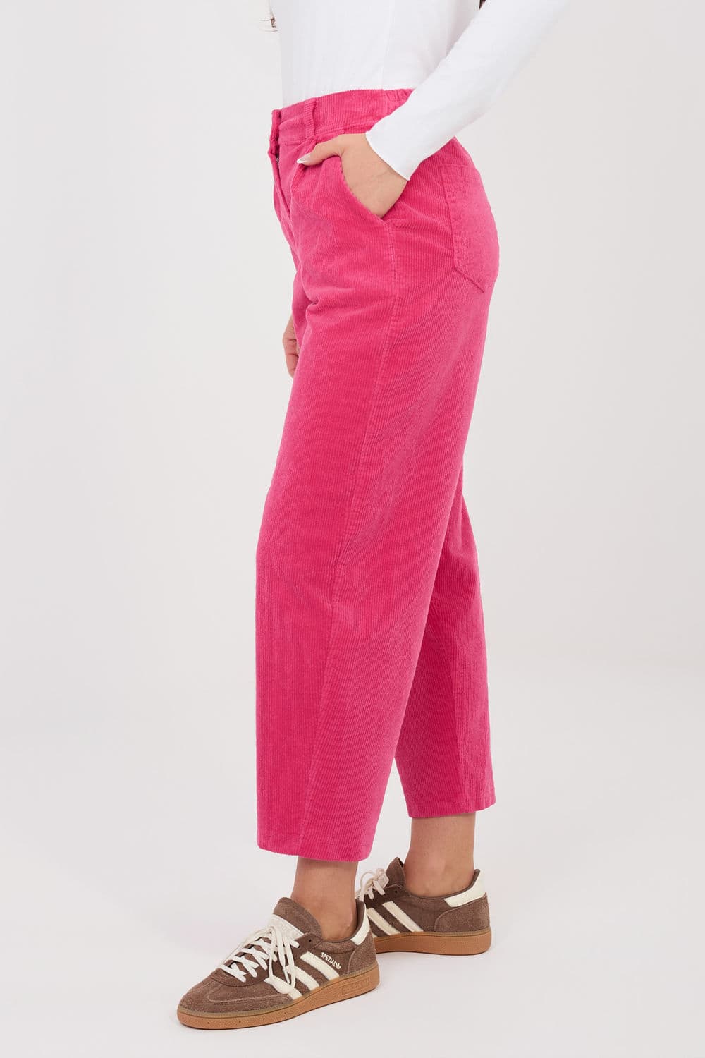 Pantaloni in velluto model 225087 Rue Paris - Miniatura 2