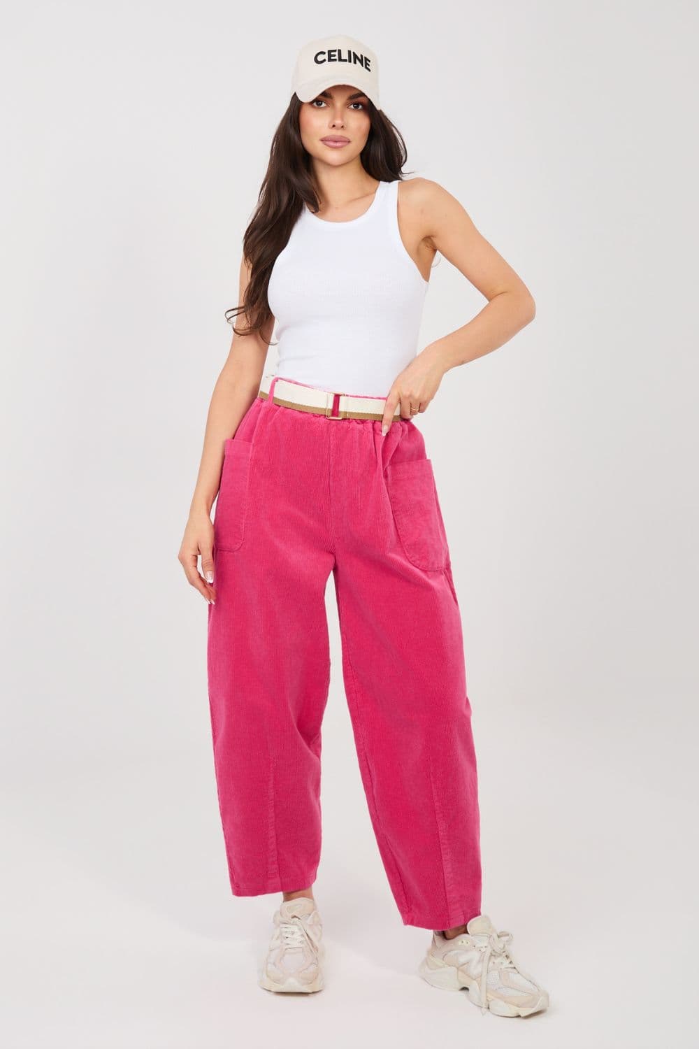 Pantaloni in velluto model 225095 Rue Paris - Miniatura 3