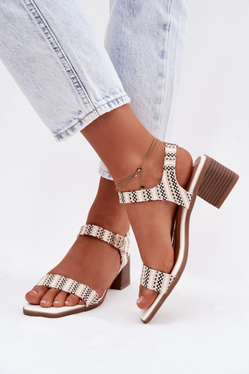 Sandali con tacco model 225111 Step in style - Miniatura 3