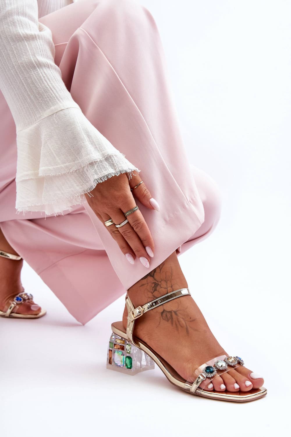 Sandali con tacco model 225139 Step in style - Miniatura 2
