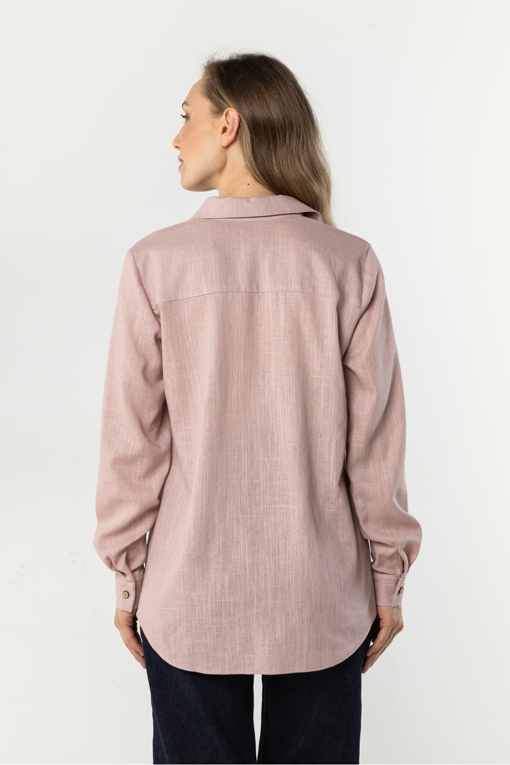 Camicia a manica lunga  model 225315 awama - Miniatura 3